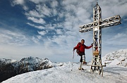 Invernale in CIMA GREM e al BIVACCO TELLINI il 9 gennaio 2013